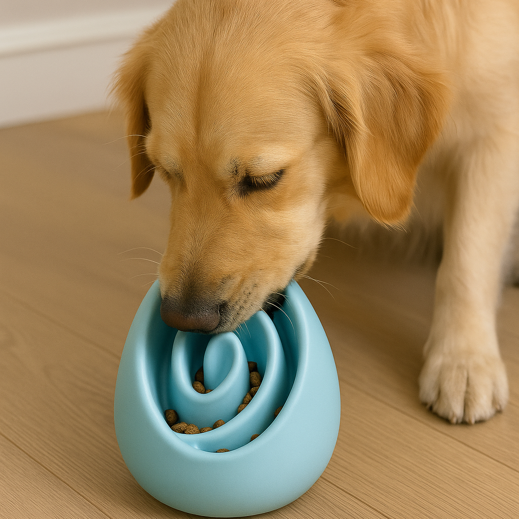 EggFlow Smart Slow Feeder Bowl